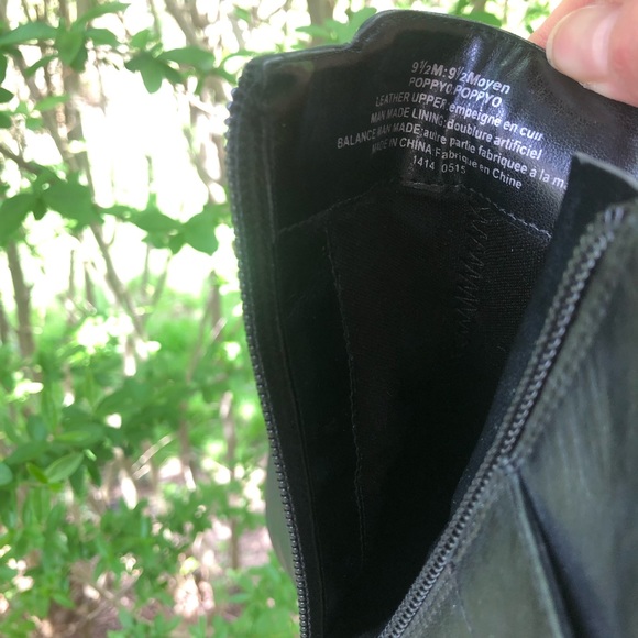 Nine West Genuine Leather Black Booties - Picture 4 of 4